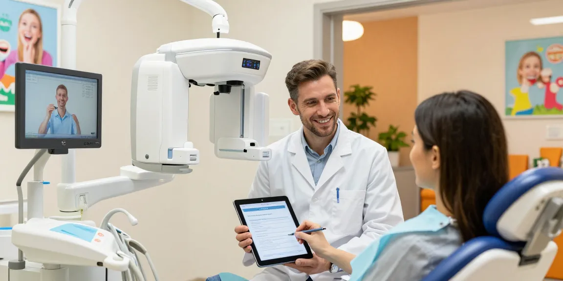 Visit your dentist for a stress-free dental experience in a modern clinic.