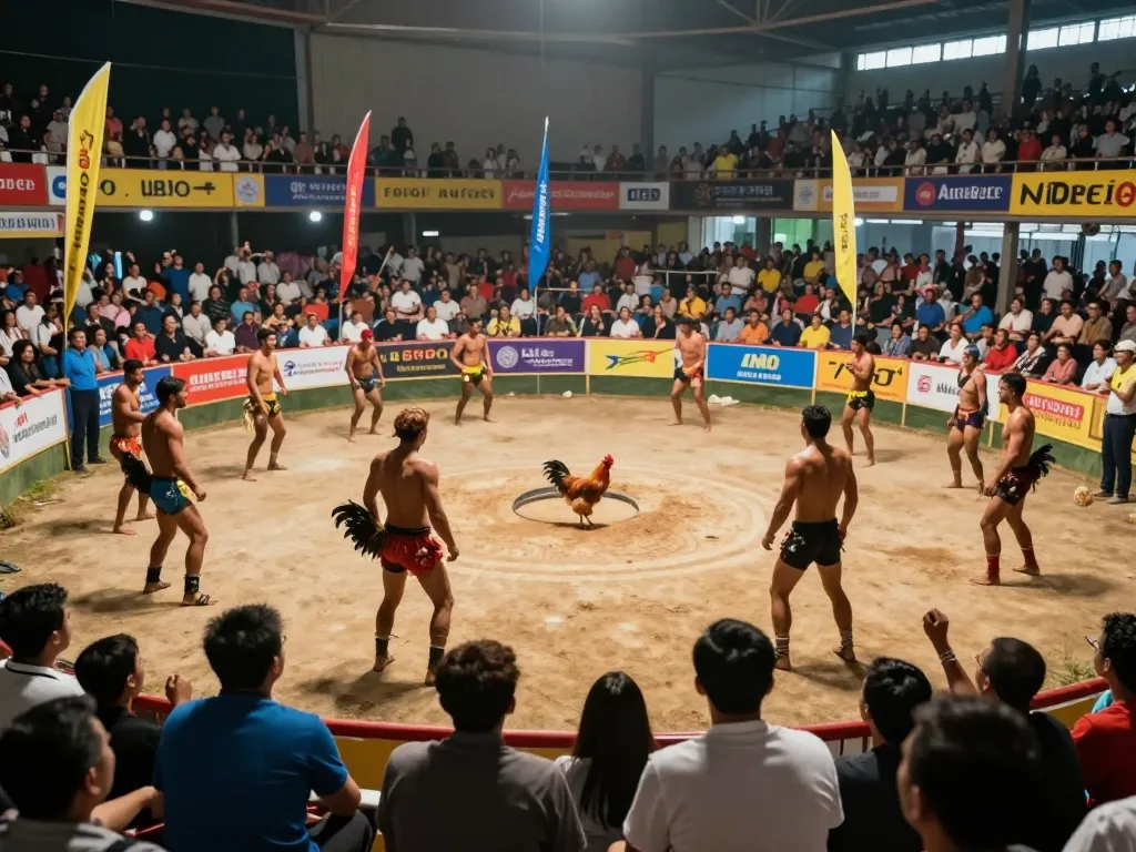 Watch thrilling trực tiếp đá gà hà tiên hôm nay at an exciting live chicken fight arena