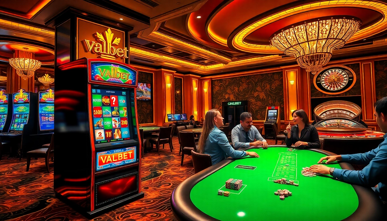 Experience the thrill of winning at Valbet with lively casino game action.