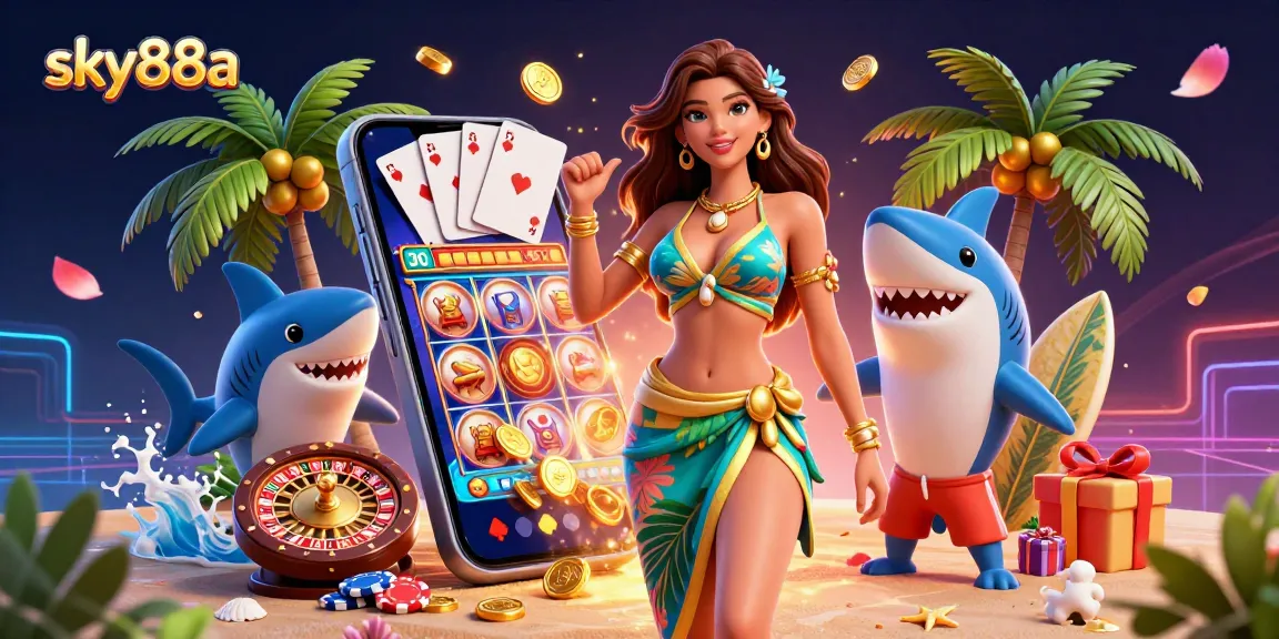Engage with sky88a's vibrant online casino experience filled with thrilling slot games.