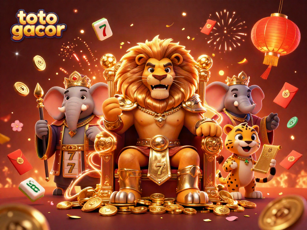 Toto gacor memberikan peluang besar untuk menang di slot dengan raja singa dan simbol keberuntungan.