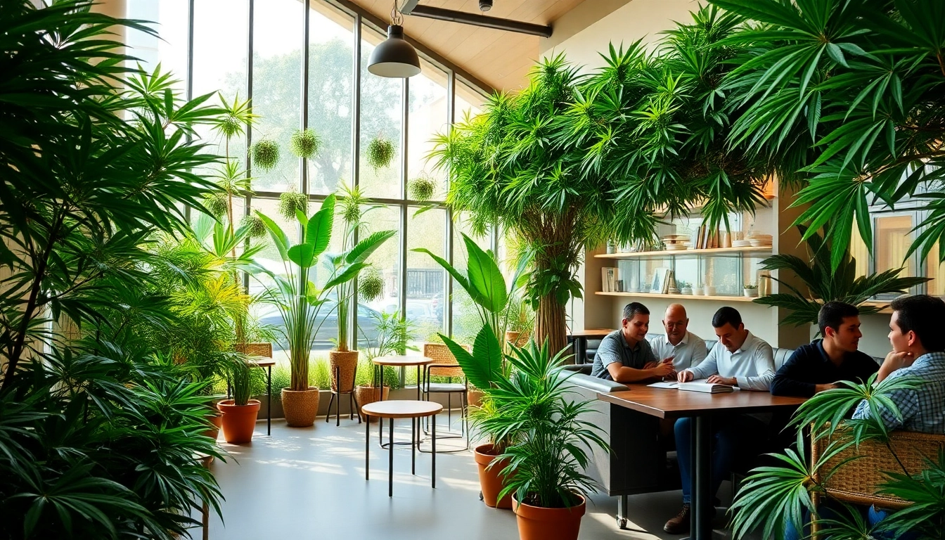 Erleben Sie den Weed Club Lloret De Mar mit einer einladenden Atmosphäre und entspannten Gästen.