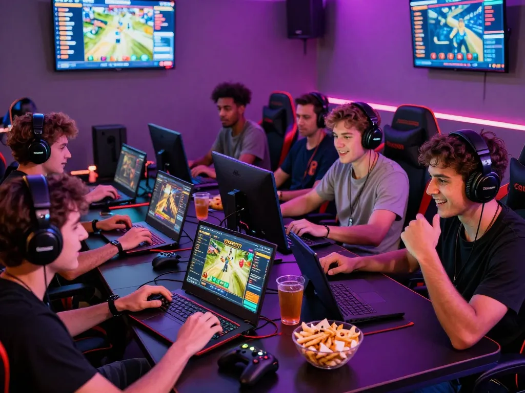 Exciting gaming moment at vegasslot77 with players strategizing and enjoying the experience.