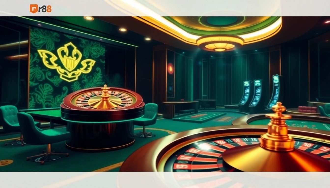 Experience thrilling online gaming at rr88 trang chủ chính thức with exciting roulette and poker tables.