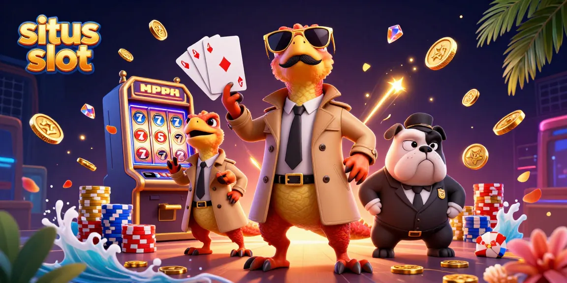 Experience situs slot fun with raptors entering a VIP casino lounge, bursting with casino elements.