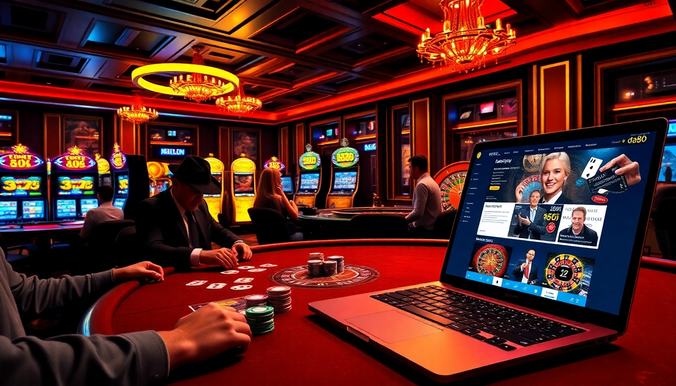 Experience the thrill of online gambling at da88.london with an exciting casino scene.