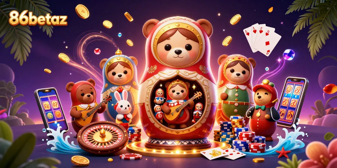 Engage with thrilling gameplay at 86betaz featuring vibrant casino scenes and dynamic elements.