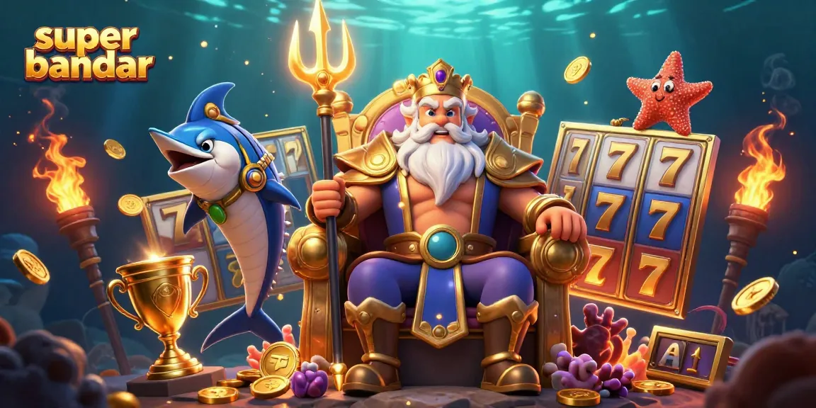 Menangkan slot dengan super bandar saat meraung jackpot di kasino digital yang cerah.