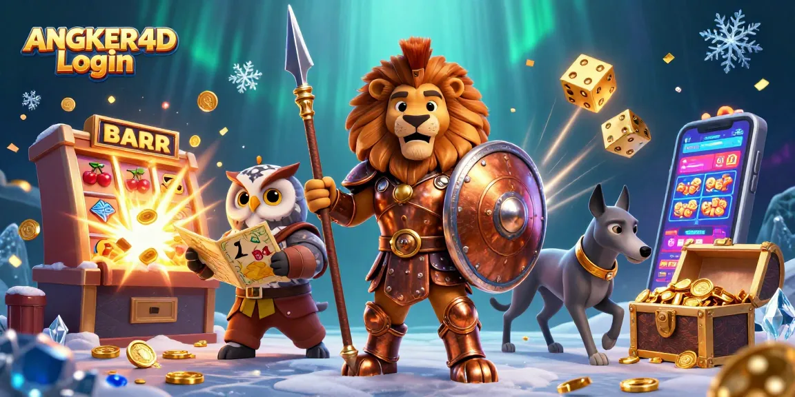 Join the excitement at ANGKER4D Login and explore thrilling slot games bursting with jackpots!