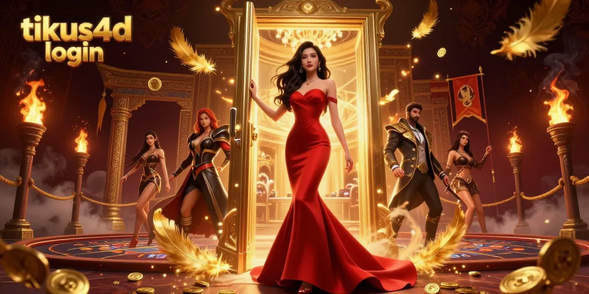 Experience tikus4d login in a luxurious casino scene filled with vibrant action and exciting gaming elements.
