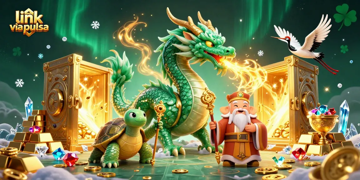 Engage with exciting gameplay using link via pulsa at Kembartogel, featuring dynamic characters and vibrant casino elements.