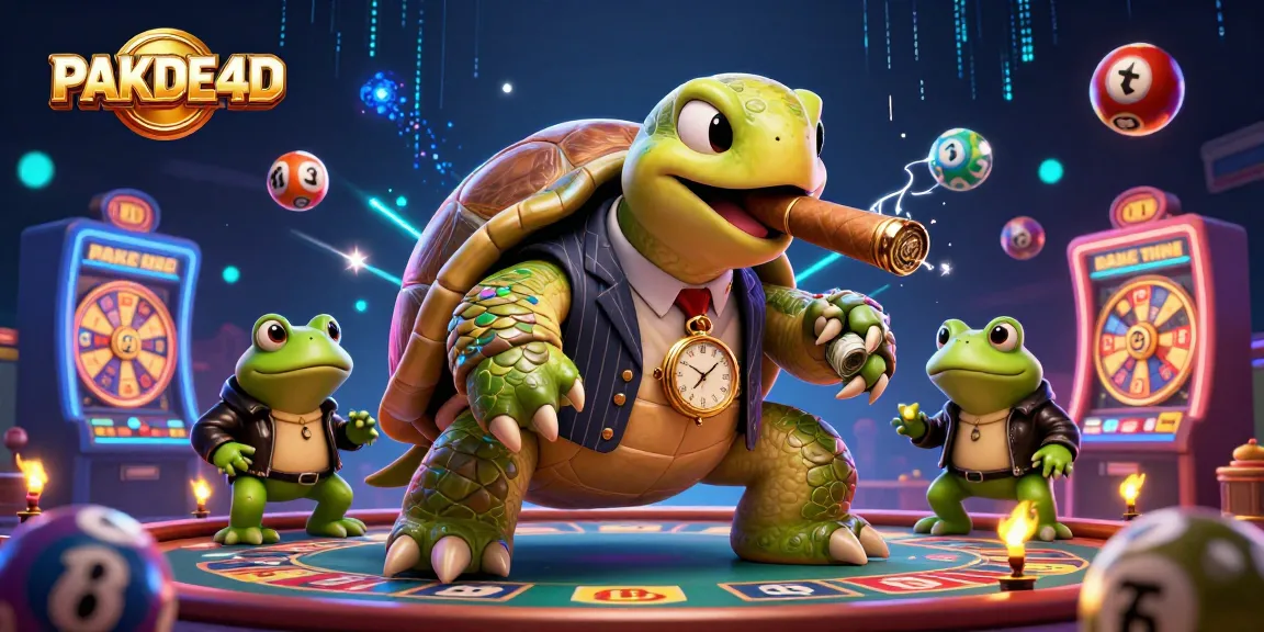 Engage with PAKDE4D while enjoying a vibrant lottery experience with colorful game elements.