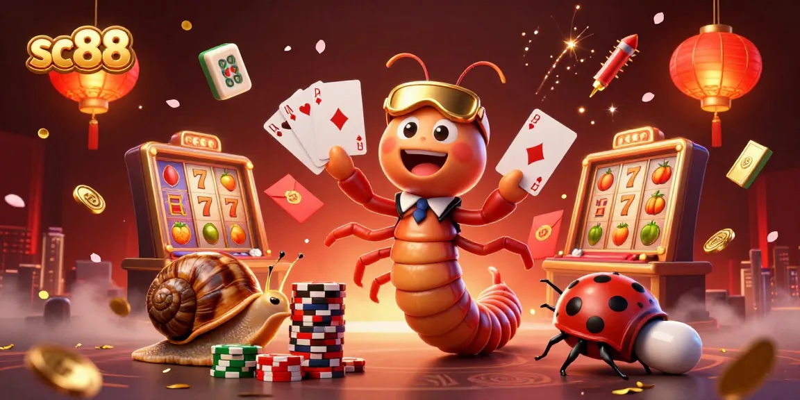 sc88 showcases a vibrant 3D casino scene with animated characters and dynamic game elements.