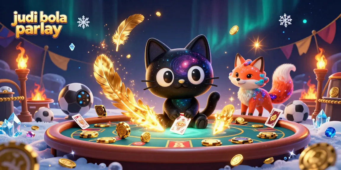 Engage in judi bola parlay at an exhilarating cosmic casino with dynamic sports elements.