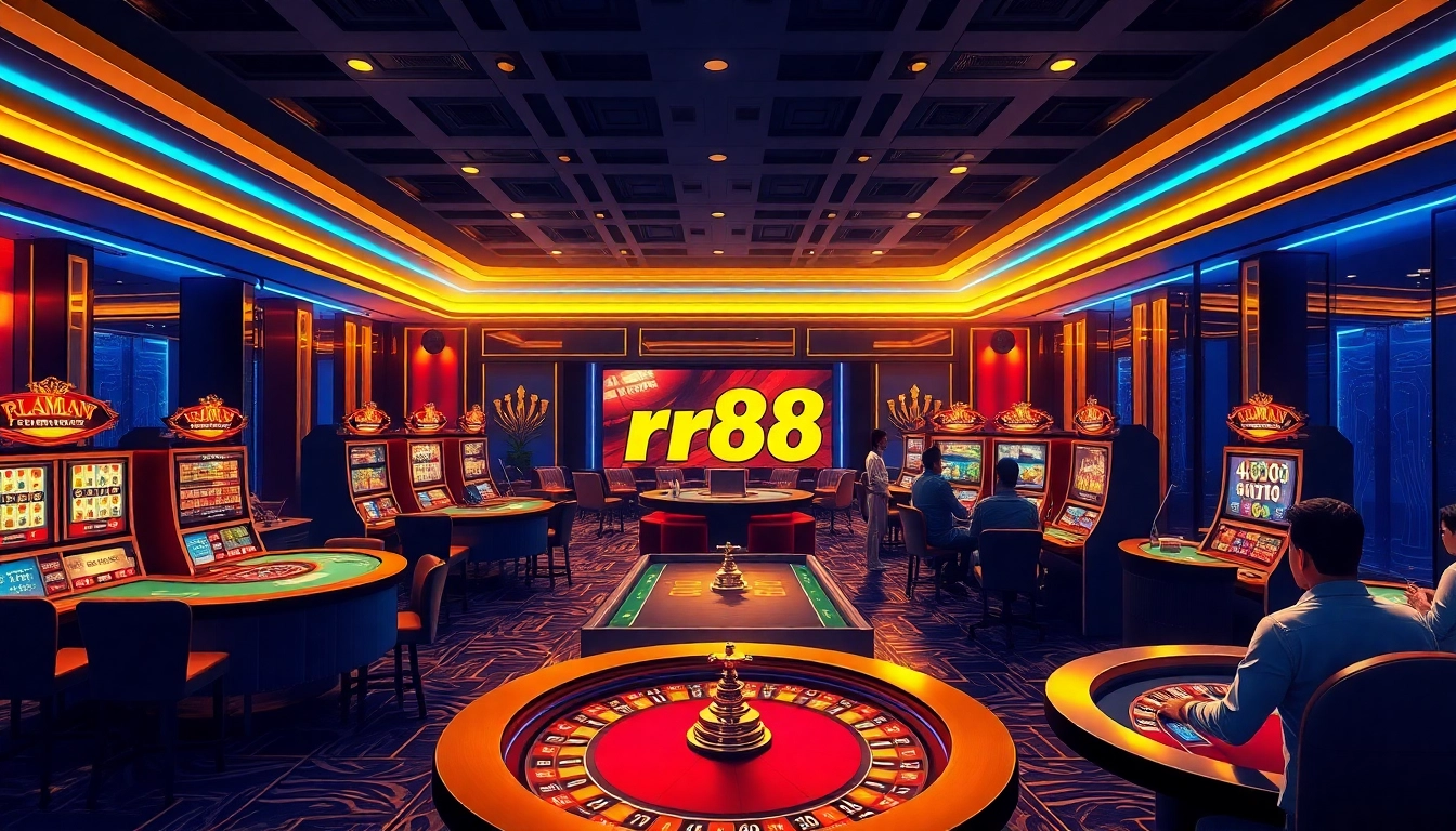 Experience most thrilling online gambling with RR88 trang chủ chính thức showcasing vibrant casino games.