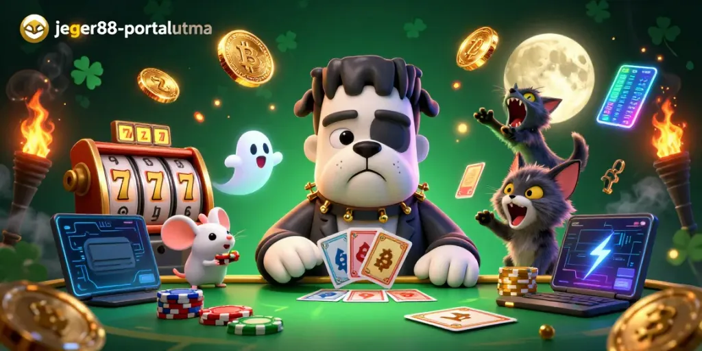 Jeger88-portalutama memberikan sensasi permainan slot online dengan berbagai simbol keberuntungan.