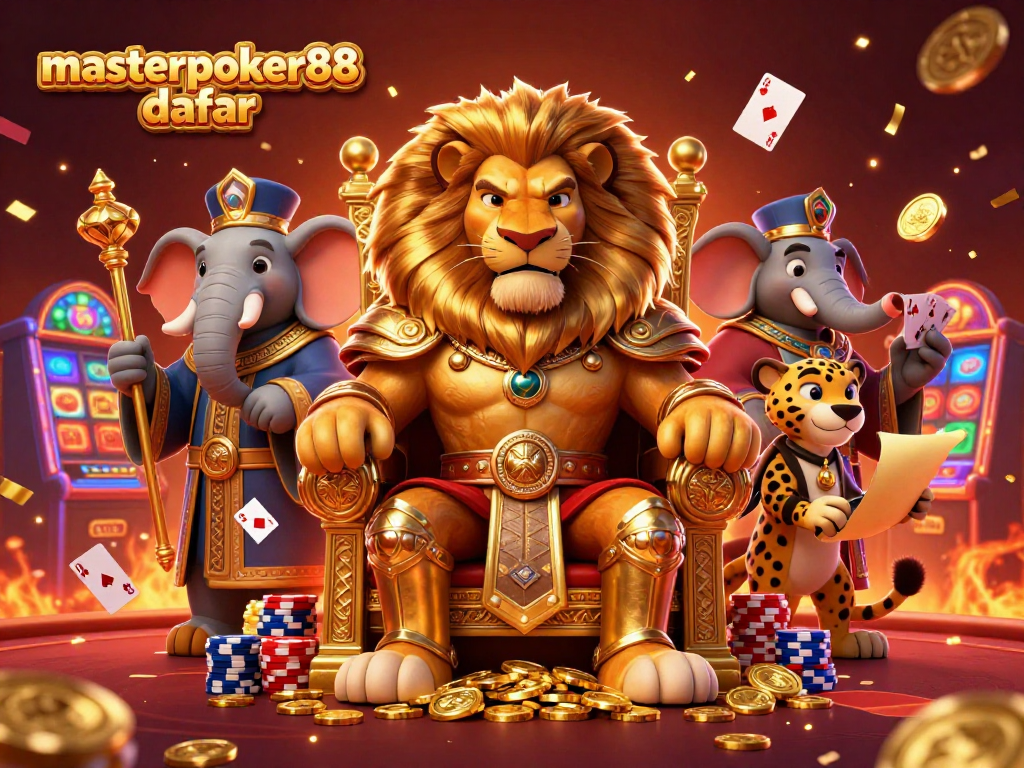 Masterpoker88 daftar mempesona dengan ilustrasi kasino 3D yang terperinci dan menarik.