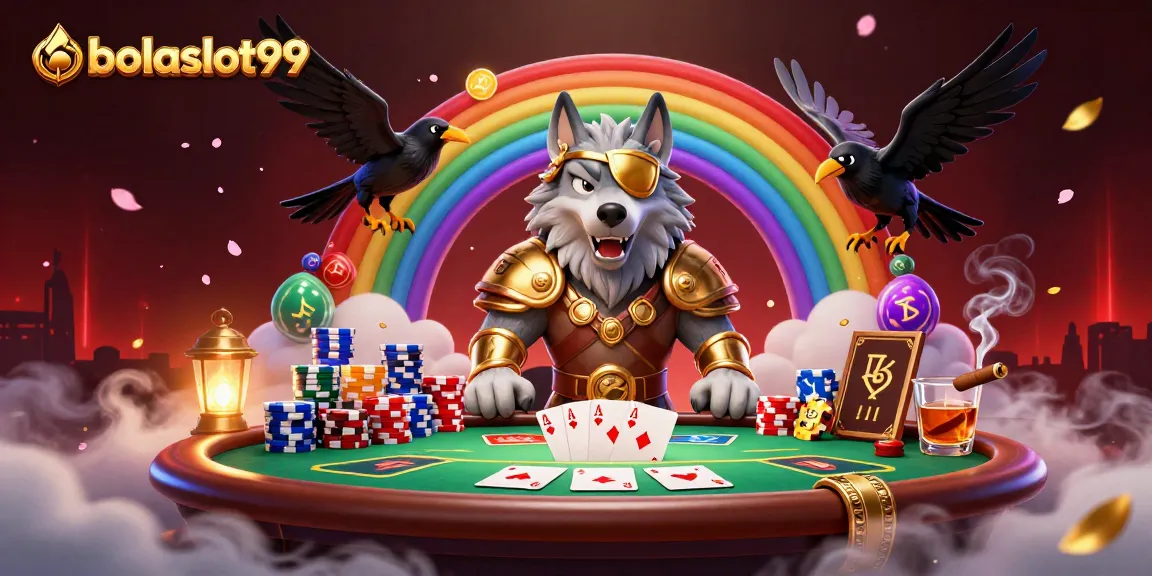 Engage with bolaslot99's thrilling Norse-themed casino experience in an ultra-detailed 3D scene.