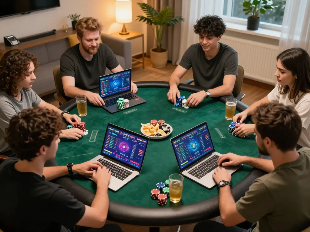 Players enjoy a lively online game with IDCASH 88, showcasing strategy and social interaction.