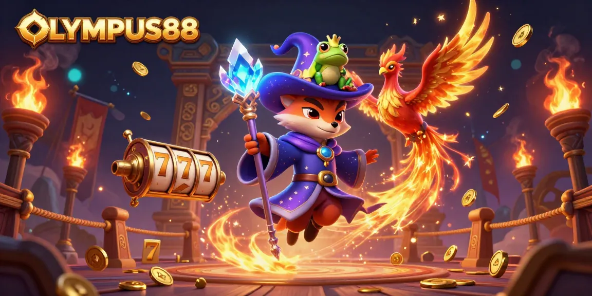 OLYMPUS88 menghadirkan slot online dengan karakter mistis dan simbol keberuntungan.