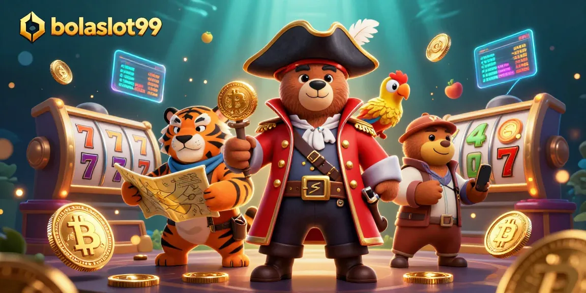 Bolaslot99 offers players a thrilling adventure through vibrant 3D slots featuring pirate bears and dynamic gaming elements.