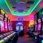Asupantoto vibrant online gaming setup showcasing slot and toto games.