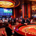 Betting on sports and playing casino games at NA777, featuring live dealers and dynamic odds.