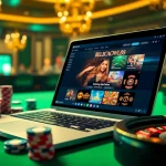 Engage in thrilling gameplay at BLACKOWL88 with modern casino elements and vibrant visuals.