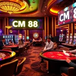 Experience thrilling games at CM 88 Casino with luxurious tables and engaging gameplay.