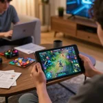 Experience intense gameplay and character upgrades in VENOM889 Idle-RPG at home.