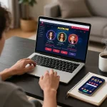 Terlibat dalam perjudian online di ALFA138 sambil menganalisis strategi dan mengelola bankroll.
