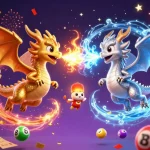 Engage with fly88's vibrant casino adventure featuring dynamic dragons and exciting game elements.