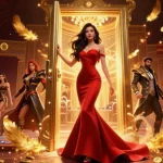 Experience tikus4d login in a luxurious casino scene filled with vibrant action and exciting gaming elements.