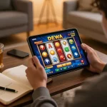 Experience engaging gameplay at UG DEWA with vibrant online slot action in a cozy home setting