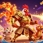 Experience engaging gameplay at km777 indonesia with vibrant casino-themed characters and dynamic elements.