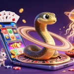 Bet on the cosmic roulette wheel with m88 link alternatif featuring astronaut mice and golden jellyfish in a vibrant casino scene.