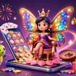 Join the excitement of hawai99 daftar with vibrant slot games and casino fun in this colorful scene.