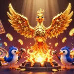 Experience the exciting world of 33Win with slots, golden treasures, and dynamic gaming elements.