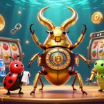 Bermain slot online sambil menikmati pengalaman visual seputar slot dan simbol jackpot di platform HARGATOTO.
