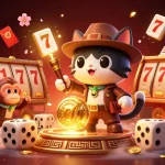 Experience thrilling winnings in a vibrant casino adventure with vipwin's captivating 3D scene.