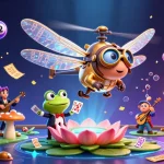 Experience thrilling fun with agen bola online as the dragonfly pilot entertains at the lily pad casino.