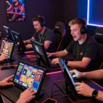 Pengalaman bermain slot online di NAGAHITAM303 dengan pemain beragam dan antusias yang terlibat dalam permainan slot gacor.