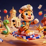 Desain kasino menggunakan tokyo99 dengan simbol slot dan kemenangan yang membuat pengalaman bermain lebih menarik.