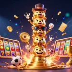 Experience the thrill of winning at pandawin with vibrant slot reels and playful animal expressions all around.