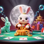 Experience thrilling poker action at 99sl with our vibrant moon rabbit game scene!