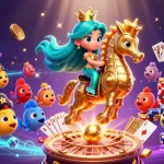 Engage with badak178 to explore vibrant gaming adventures with mermaid princess and seahorse allies.