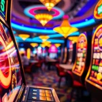 Putar slot emasputihtotorr.com dengan suasana casino mewah dan warna cerah.